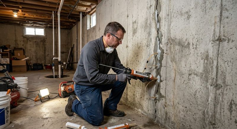 Structural Crack Repair in Epping, NH