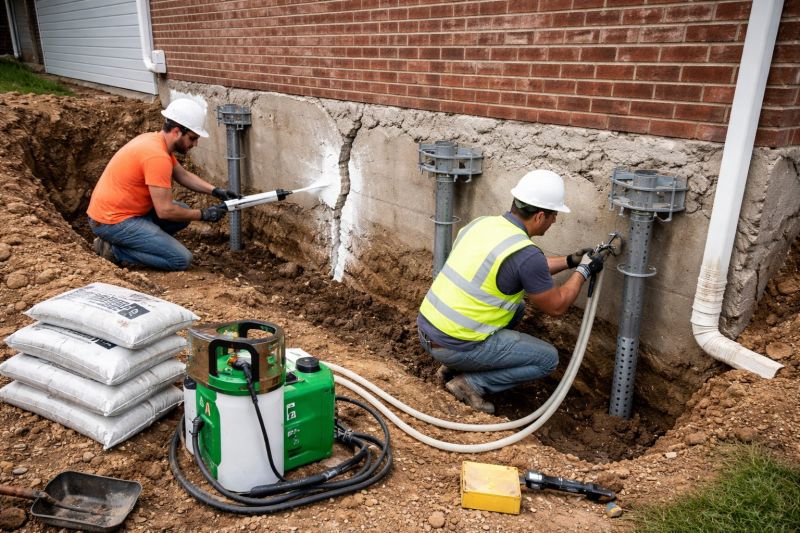 Structural Foundation Repair in Bow, NH
