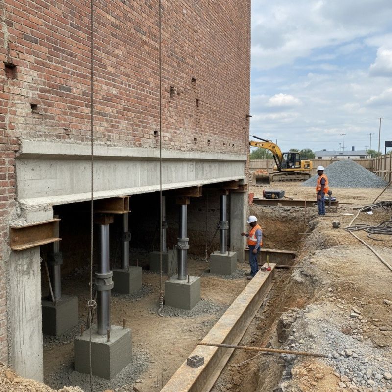 Structural Underpinning in Epping, NH
