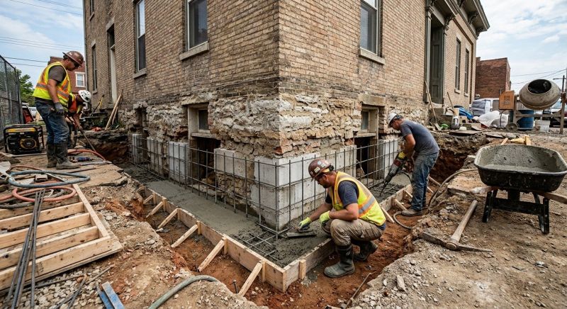 Underpinning Repair in Epping, NH